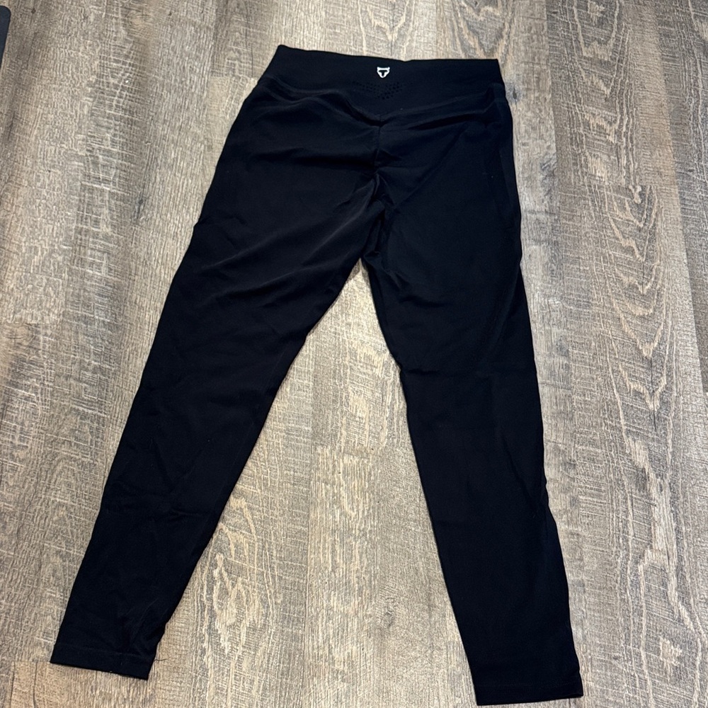 Tom Tiger Scrunch Leggings Black